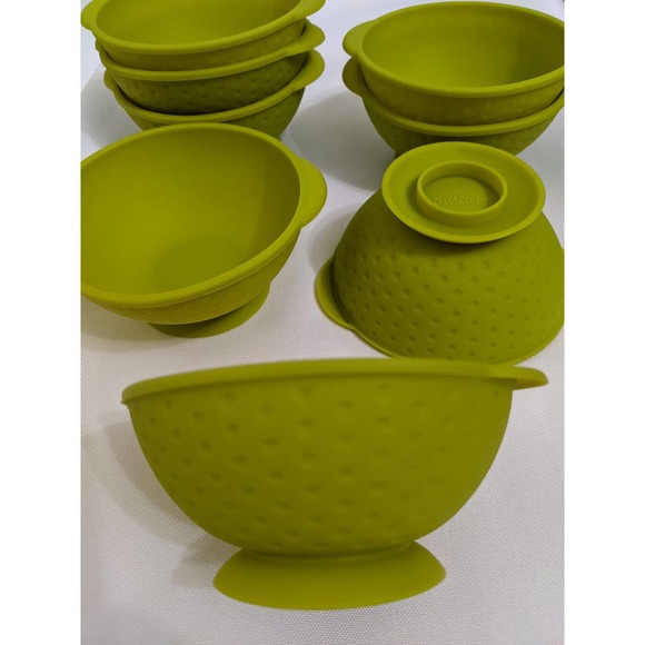 Set lot 8 pack Wilton pedestal silicone mold diy craft crafting jello - Picture 1 of 4